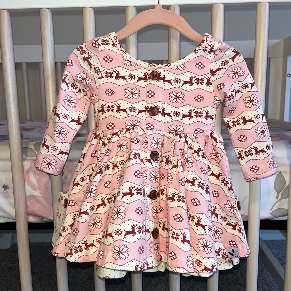 Sweet Honey Reindeer Dress